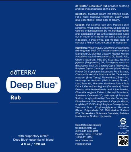 doTERRA Deep Blue Rub - 4 oz