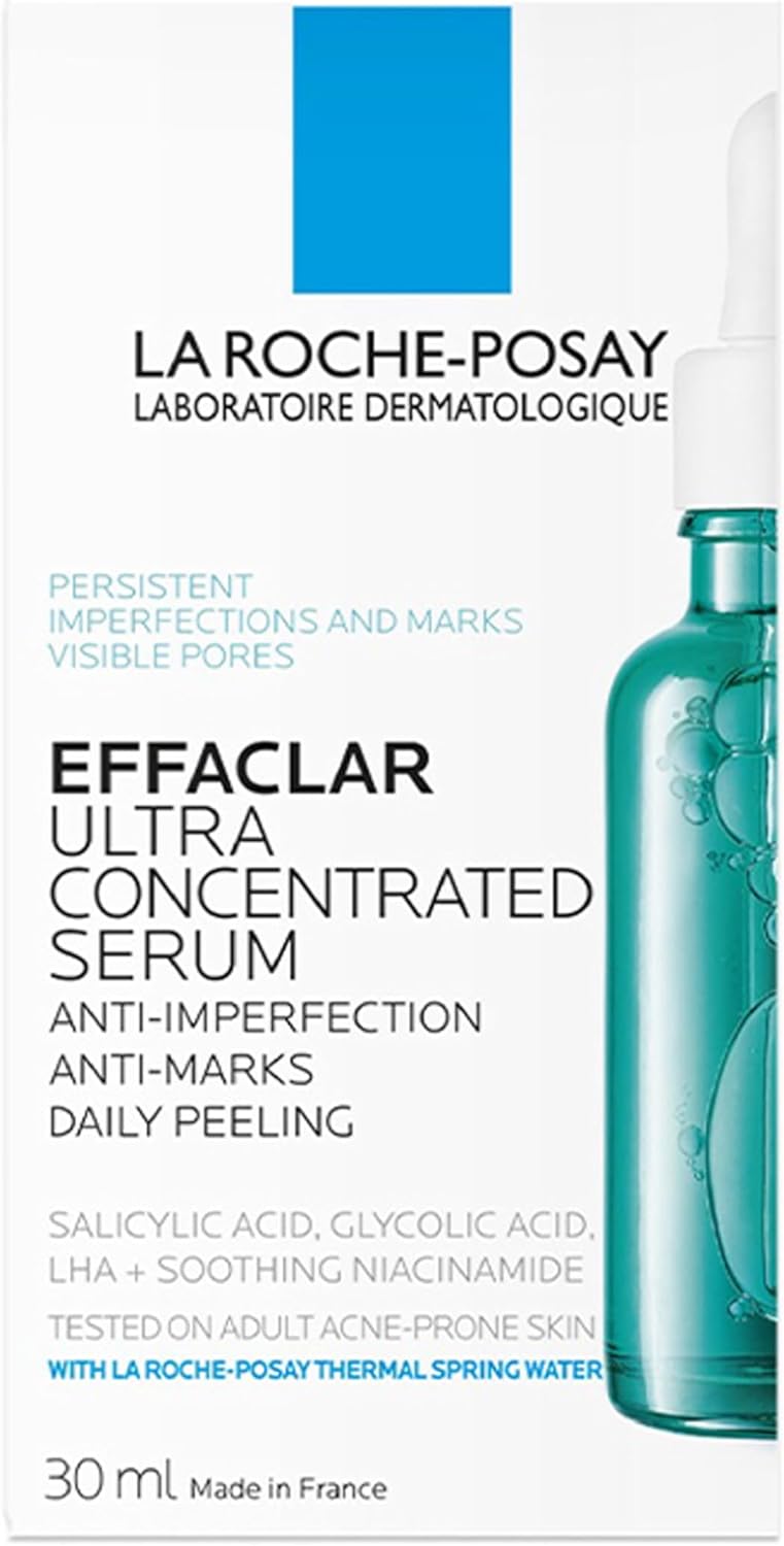 La Roche-Posay Effaclar Acne Serum with Salicylic Acid and Niacinamide for Oily and Acne Prone Skin 30ml